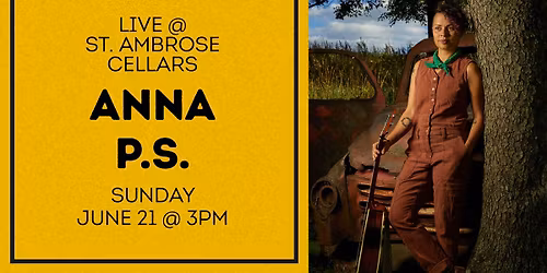 Anna p.s. @ St. Ambrose Cellars