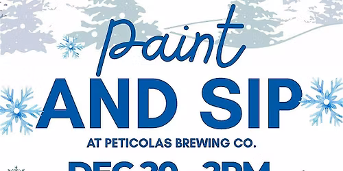 Paint and Sip at Peticolas Brewing