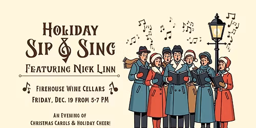 Holiday Sip & Sing with Nick Linn