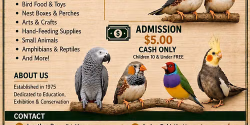 Greater Kansas City Avicultural Society Fall Bird and Pet Fair