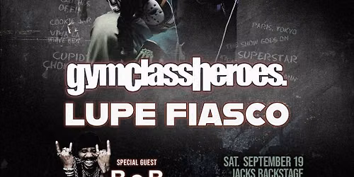 Lupe Fiasco and gymclassheroes at KEMBA LIVE!