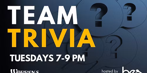 Team Trivia hosted by Binge Entertainment