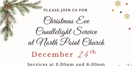 Christmas Eve Candlelight Service 