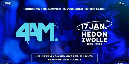 4AM | HEDON ZWOLLE