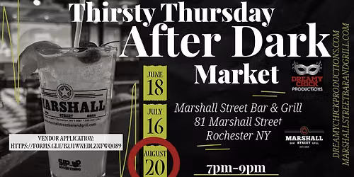 August Thirsty Thursday After Dark Market- Summer Series
