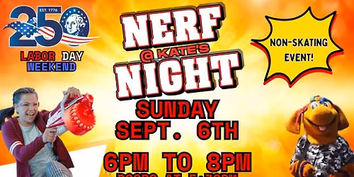 NERF NIGHT- INDIAN TRAIL