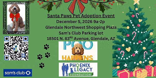 Phoenix Legacy Foundation's Santa Paws Holiday Pet Adoption Market