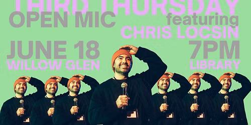 Third Thursday Open Mic featuring Chris Locsin!