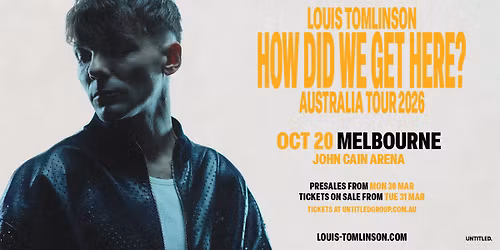 Louis Tomlinson - Naarm \/ Melbourne