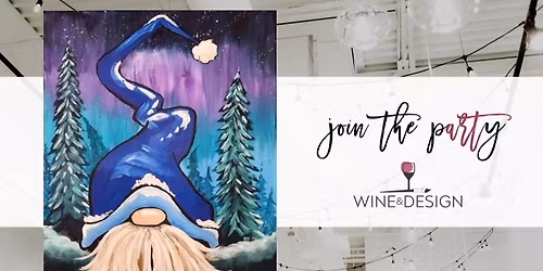 Northern Lights Gnome | Wine & Design