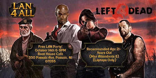 LAN4ALL - FREE LAN PARTY (Laptops Only)