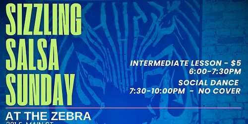 Sizzling Salsa Sunday at the Zebra