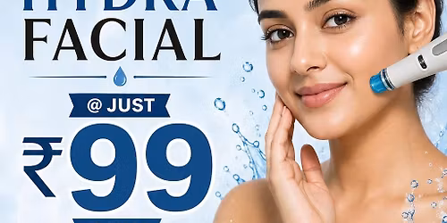 Hydra facial \u20b999 only 