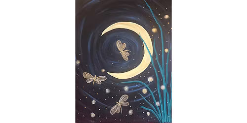 Dragonfly Moon Fantasy - Paint and Sip in Houston | Classpop!\u2122