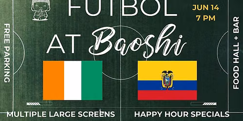 Ivory Coast vs Ecuador Watch Party
