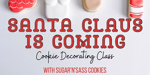 Santa Claus Cookie Decorating Class