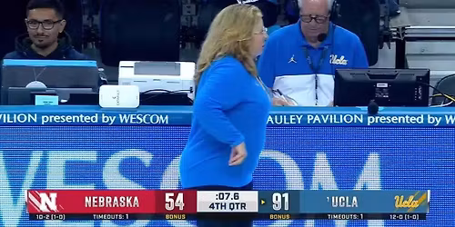 UCLA Bruins at Nebraska Cornhuskers Womens Basketball at Pinnacle Bank Arena