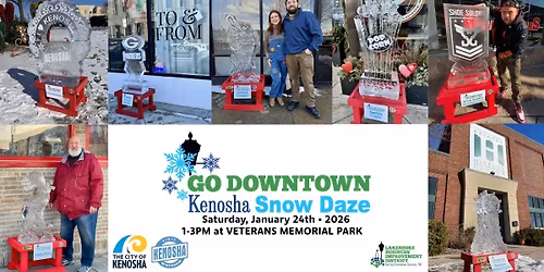 Go Downtown Kenosha Snow Daze