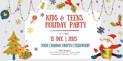 Kids & Teens Holiday Party
