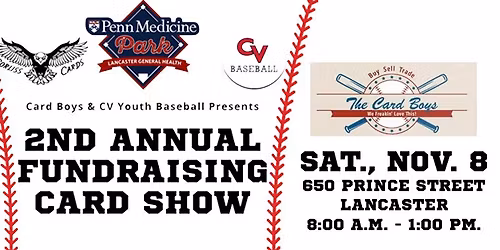 2nd Annual Fundraising Card Show!