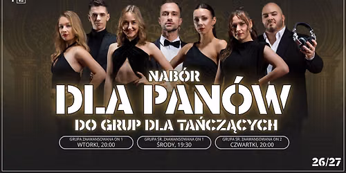 Nab\u00f3r dla PAN\u00d3W do grup dla ta\u0144cz\u0105cych!