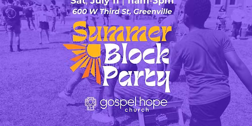 Summer Block Party