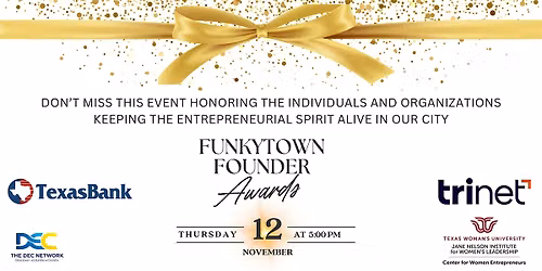 Funkytown Founder Awards