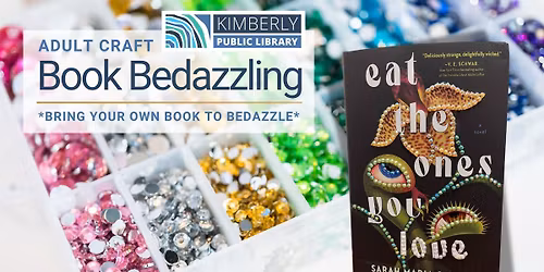 Adult Craft: Book Bedazzling (Bring Your Own Book)