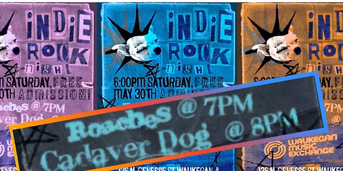 Indie Rock Night with Cadaver Dog and Roaches!