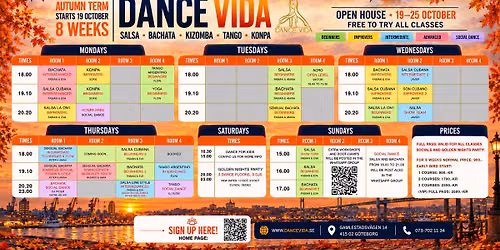 \ud83d\udc83 Autumn Term 2026 \u2014 8-Week Dance Courses