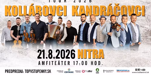 NITRA- KOLL\u00c1ROVCI & KANDR\u00c1\u010cOVCI \u2013 TOUR 2026