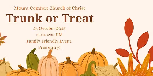 Trunk or Treat