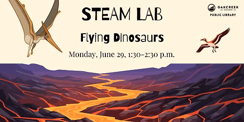 STEAM Lab: Flying Dinosaurs