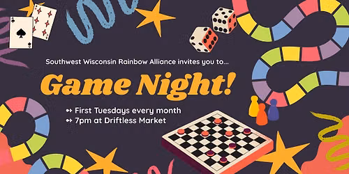 SWRA Game Night and Support Group - September Meeting