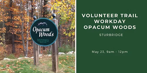 Opacum Woods Volunteer Trail Workday