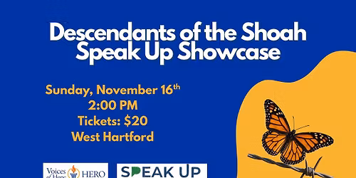 2025 Descendants of the Shoah Speak Up Showcase