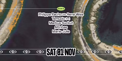 Fuse presents: Philippa Pacho b2b Rene Wise, Temudo (live) & Markus Suckut