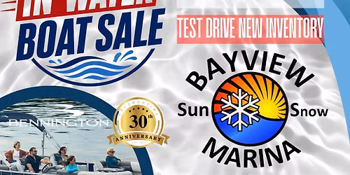 LABOR DAY IN-WATER BOAT SALE