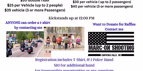 Building Kids Up For School Poker Run
