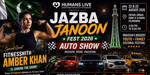 Jazba Janoon Auto Show 2026