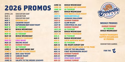 Evansville Otters vs. Florence Y'alls