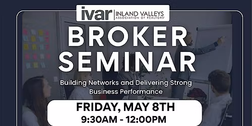 IVAR BROKER SEMINAR