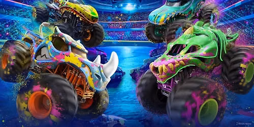 Hot Wheels Monster Trucks Live Color Bash