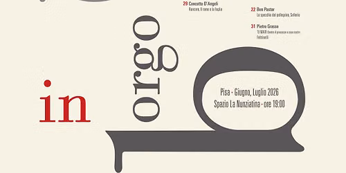 13ma edizione di Scrittori in Borgo alla Nunziatina a Giugno e Luglio