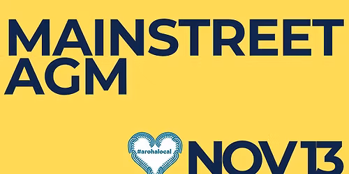 Mainstreet Whanganui | AGM 2025