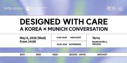 Designed with Care \u2014 A Korea \u00d7 Munich Conversation