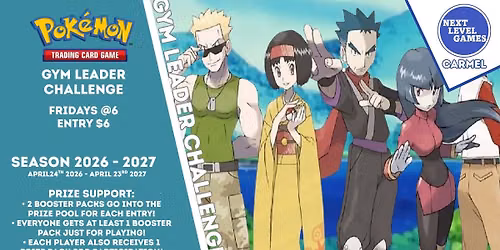 Pok\u00e9mon \u2013 Gym Leader Challenge (GLC)