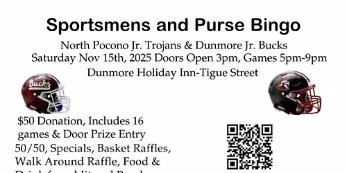 Sportsman & Purse Bingo