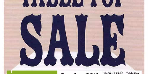 Table Top Sale in aid of Samaritans \ud83d\udc9a