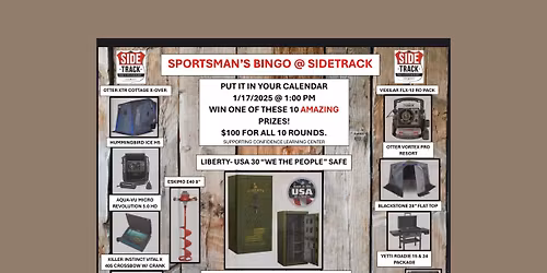 Sportsman\u2019s Bingo~Side Track Style!